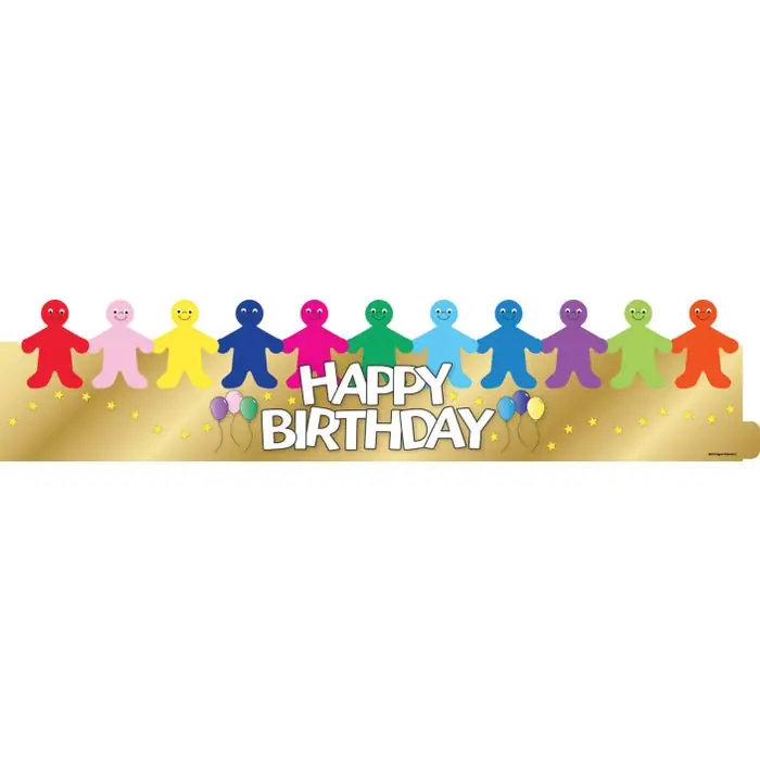 Hygloss Happy Birthday Crowns, Pack of 24 Same Day Shipping